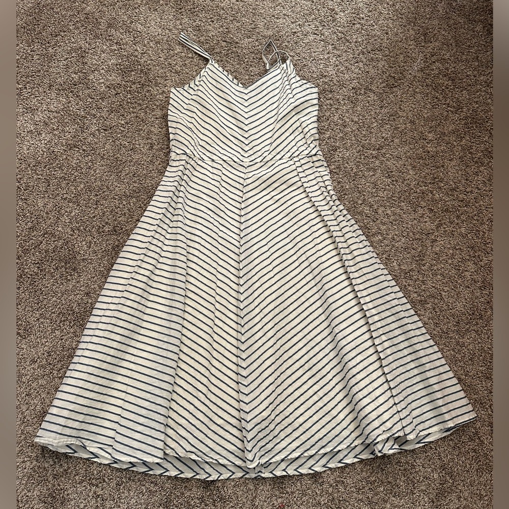 LL bean Striped Tank Dress